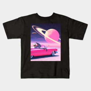 Aliens in Car "Shady Deals" Art by Cult Class Kids T-Shirt